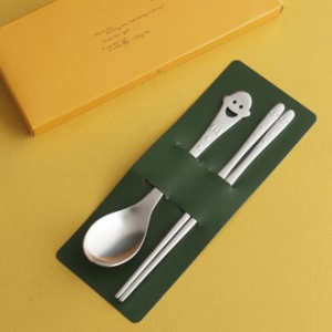 에브리데이 스마일 아동 스푼젓가락 2P