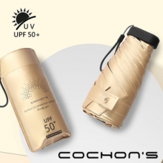 Cochons S2 선크림 5단수동 양우산 자외선차단(UPF50+) 경량우산