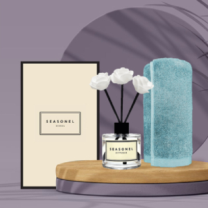 시즈넬 카네이션 디퓨저50ml + 항균 타올150