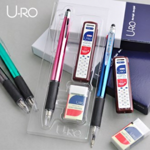 유로 멀티 3+1UV 올파인 볼펜 세트