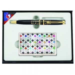 훈민 금장 볼펜 훈민 이조백 자개 명함케이스