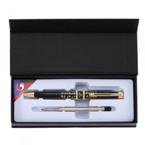 한국 전통 기념품 훈민정음 금장 볼펜 리필심