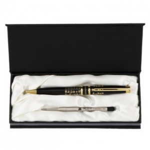 한국 전통 기념품 훈민정음 금장 볼펜 리필심