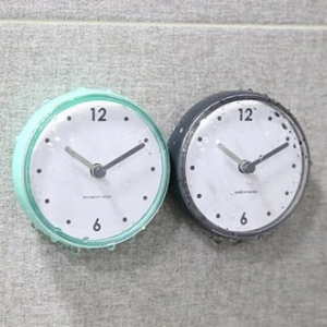 CB 컬러 욕실 흡착 시계 BIH012