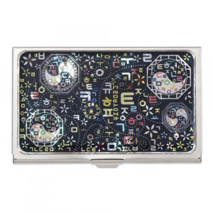 한글 태극 자개 명함케이스 나전칠기 바이어선물