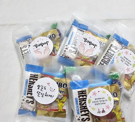 포켓 과자 B+디자인 스티커 #2