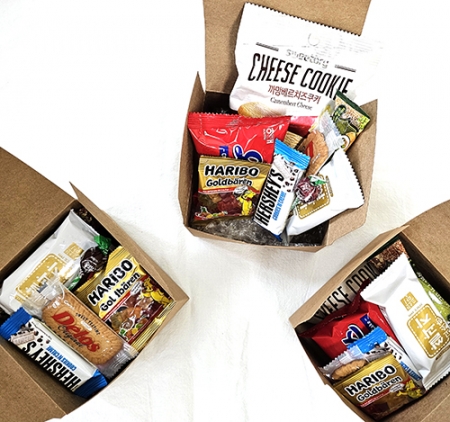 박스형 고급 과자세트 + 디자인 스티커 #2