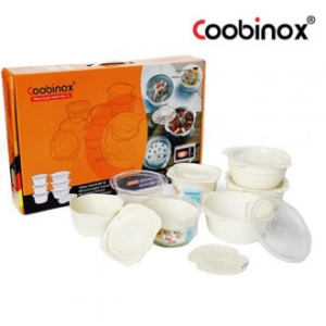 [쿠비녹스] 라이스쿡 멀티 3호 밀폐용기 (6종 18P)