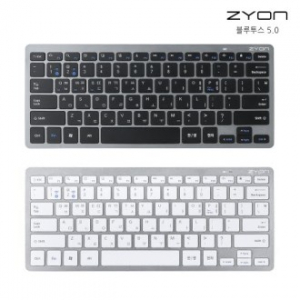 자이온 멀티 페어링 무선 블루투스 5.0 키보드