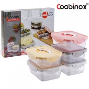 [쿠비녹스] 듀오락 밀폐용기 5종 10P