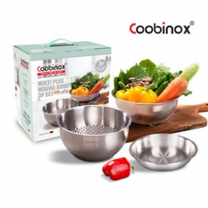 [쿠비녹스] 멀티 플러스 쌀함박 채반 3종세트