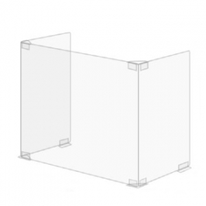 아크릴 가림막 1인용 (세트4)