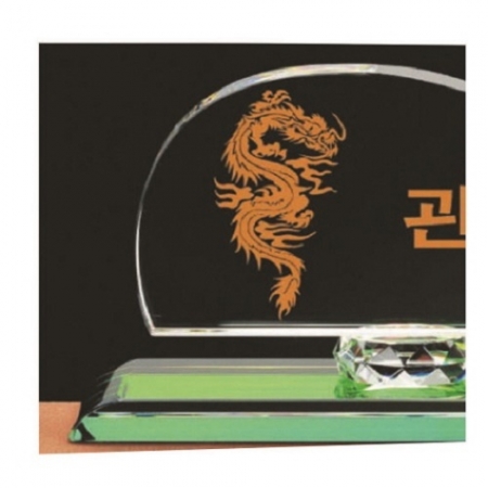 화이트 칼라 크리스탈 명패7 #3