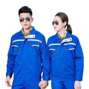 B308 긴팔 투컬러 단체복 작업복 근무복 CAH371