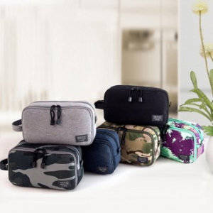 EL 에코라이프 남여공용 더블지퍼 다용도파우치 CAH275