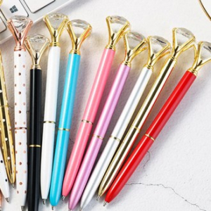 MP 큰 다이아몬드 금속 볼펜 (블랙심) CAH536