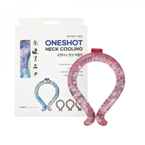 코젠더스 홀로그램 넥쿨링 기본 단포장 (핑크)