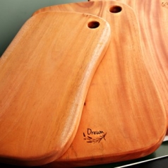 DH-011 마호가니 사각나무도마 대형