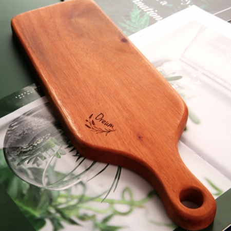 DH-013 마호가니 핸들 나무도마 소형 #2