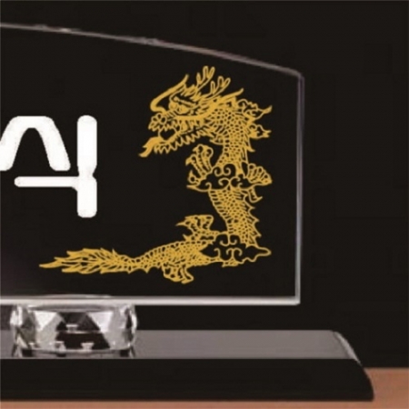 화이트 블랙 크리스탈 명패1 #5