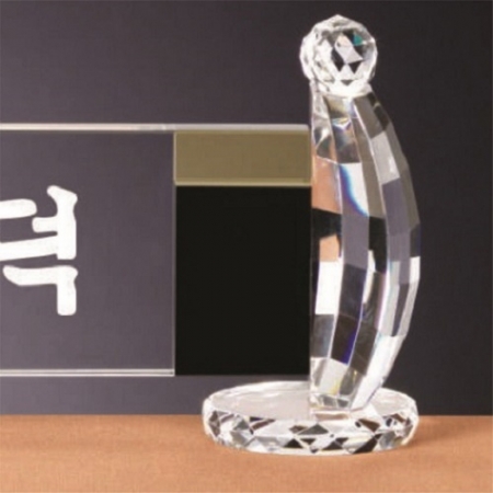 화이트 투톤 칼라 크리스탈 명패10 #5