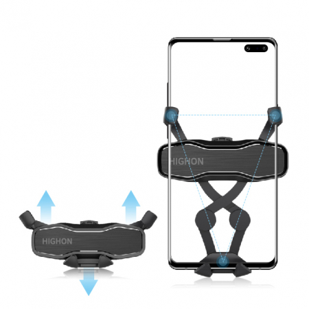 하이온 차량용 송풍구형 스마트폰 중력 거치대 HC- 3 #3