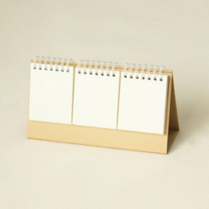 MP 빈 책상 DIY 달력 스탠딩 단어카드 8인치 짧은 3열 CAH574