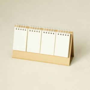 MP 빈 책상 DIY 달력 스탠딩 단어카드 8인치 짧은 4열 CAH575