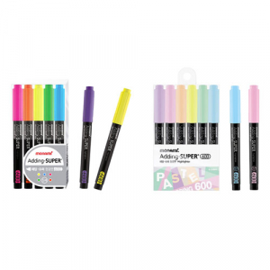 모나미 에딩슈퍼 600 형광펜 세트 (5P, 6P)