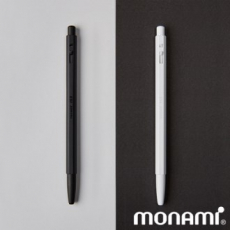 모나미 153 블랙 화이트 볼펜