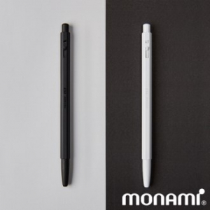 모나미 153 블랙 화이트 볼펜