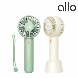 알로코리아 듀얼팬 휴대용 미니 선풍기 F2