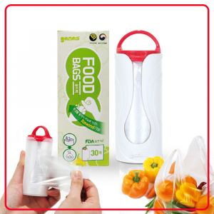 푸드백 휴대용 비닐롤백 빨강