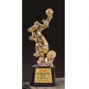 조각가 선생님 작품 콜렉션 2 - 골드 한반도 골프트로피