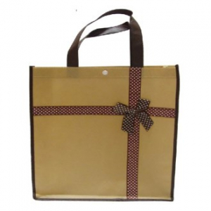 리본 부직포가방 (대)