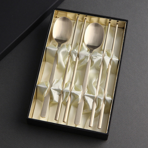 골드 스퀘어 수저 2P // 고급합지케이스