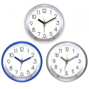 아크릴볼록 탁상시계 투명