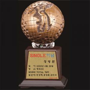 명품 청동 골프 트로피 8