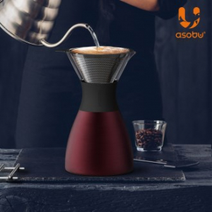 캐나다 아소부 핸드드립 커피 메이커 2 Colors, 비전기식, 푸어오버, 홈카페, 바리스타