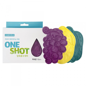 하루 위생 수세미 레몬 10매 (박스포장)