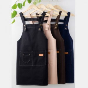 에코라이프 코튼 캔버스 앞치마 CBH157