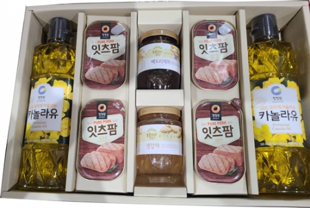 볶음자리혼합선물세트/햄,오일,차 혼합선물세트 #2