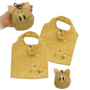 [황금돼지 장바구니] 대형시장 바구니 // 인쇄 가능 34*40cm