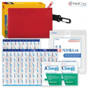 레드 파우치 구급함 1호 (13P)