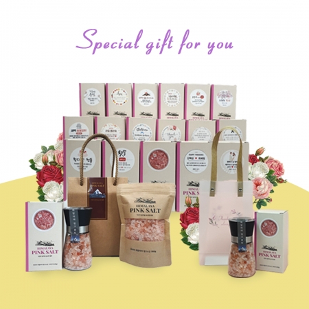 마미어 히말라야 핑크 솔트 선물세트 고급형A #4