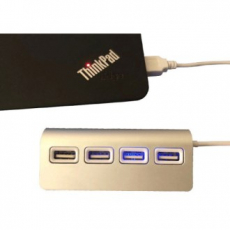 MP 알루미늄 USB 2.0 고속 멀티 4포트 USB 허브 CBH251