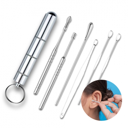 머레이 스틸 6종 귀이개 귀청소 세트 #2