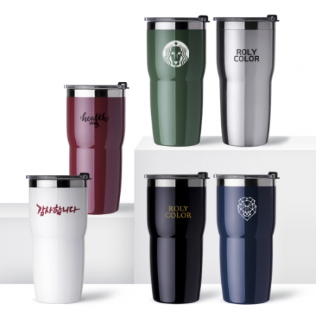 (H - 040) 이중 스텐 텀블러450ml / 풀칼라 #2