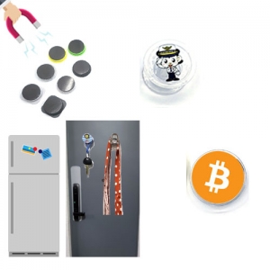 [풀칼라인쇄]캐릭터 다용도걸이-투명자석형