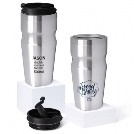 (H- 036) 이중 스텐 텀블러 500ml / 풀칼라 #2